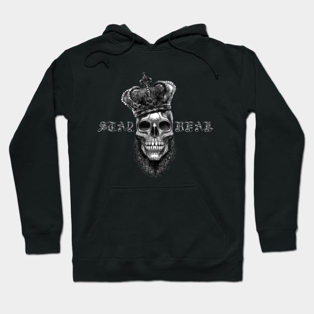 stay real Hoodie by hayr pictures